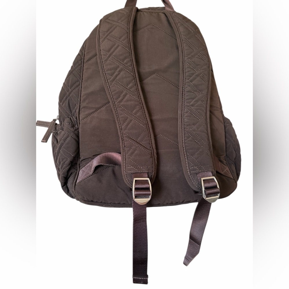 Vera bradley espresso brown campus backpack - Picture 3 of 13